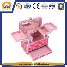 Aluminium Cosmetic Beauty Box for Makeup Storage